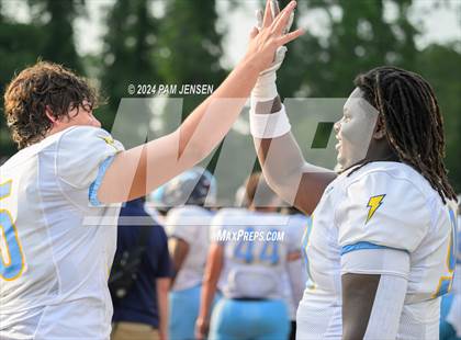 Thumbnail 2 in Union Pines vs Willow Springs (Moore County Kick-Off Classic) photogallery.