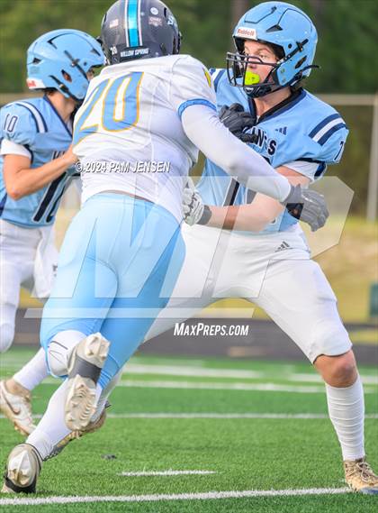 Thumbnail 3 in Union Pines vs Willow Springs (Moore County Kick-Off Classic) photogallery.