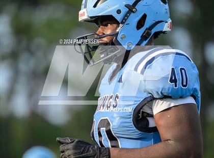 Thumbnail 2 in Union Pines vs Willow Springs (Moore County Kick-Off Classic) photogallery.