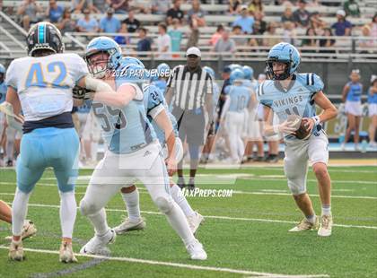 Thumbnail 2 in Union Pines vs Willow Springs (Moore County Kick-Off Classic) photogallery.