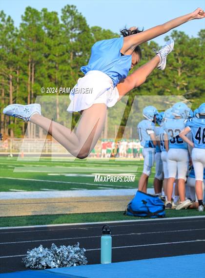 Thumbnail 2 in Union Pines vs Willow Springs (Moore County Kick-Off Classic) photogallery.