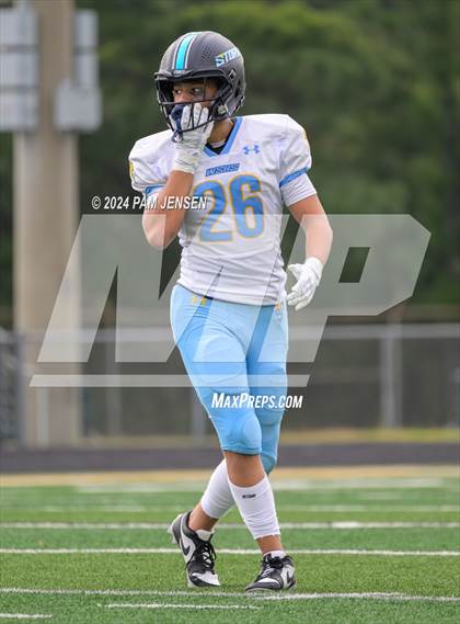 Thumbnail 2 in Union Pines vs Willow Springs (Moore County Kick-Off Classic) photogallery.