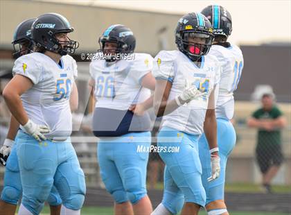 Thumbnail 3 in Union Pines vs Willow Springs (Moore County Kick-Off Classic) photogallery.