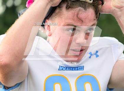 Thumbnail 3 in Union Pines vs Willow Springs (Moore County Kick-Off Classic) photogallery.