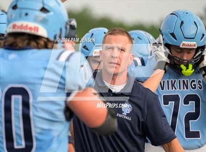 Thumbnail 3 in Union Pines vs Willow Springs (Moore County Kick-Off Classic) photogallery.