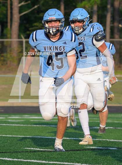 Thumbnail 2 in Union Pines vs Willow Springs (Moore County Kick-Off Classic) photogallery.