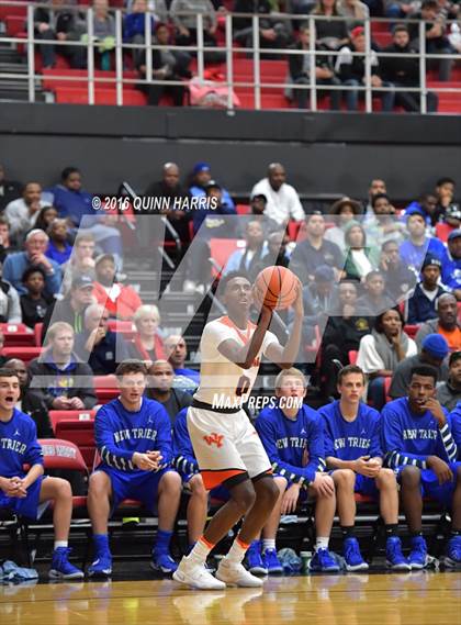 Thumbnail 2 in New Trier vs. Whitney Young (Proviso West Holiday Tournament) photogallery.