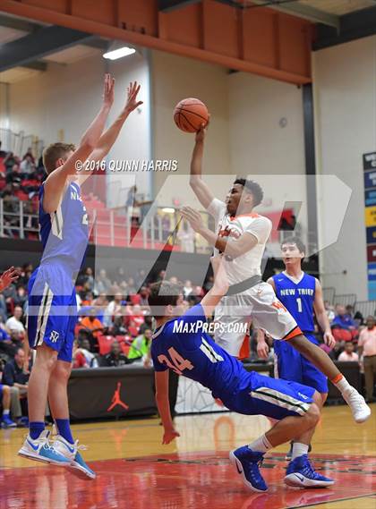 Thumbnail 3 in New Trier vs. Whitney Young (Proviso West Holiday Tournament) photogallery.