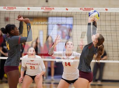 Thumbnail 1 in Clovis West @ St. Francis (CIF NorCal D2 Final) photogallery.