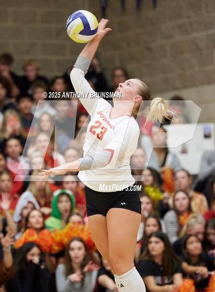 Thumbnail 2 in Clovis West @ St. Francis (CIF NorCal D2 Final) photogallery.