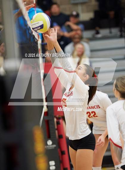 Thumbnail 1 in Clovis West @ St. Francis (CIF NorCal D2 Final) photogallery.