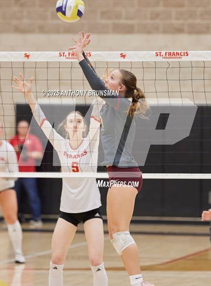 Thumbnail 2 in Clovis West @ St. Francis (CIF NorCal D2 Final) photogallery.