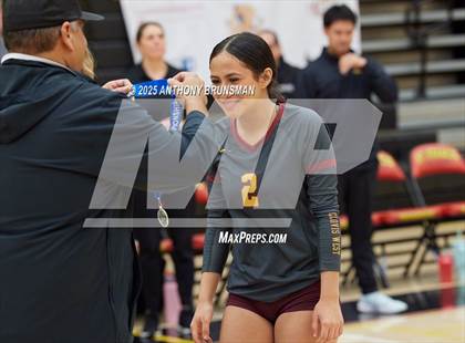 Thumbnail 1 in Clovis West @ St. Francis (CIF NorCal D2 Final) photogallery.