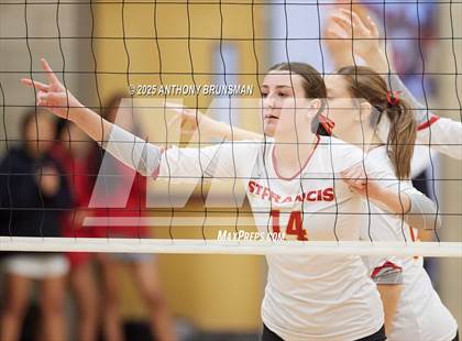 Thumbnail 2 in Clovis West @ St. Francis (CIF NorCal D2 Final) photogallery.