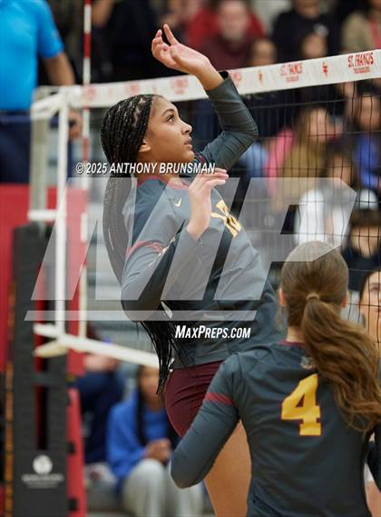 Thumbnail 2 in Clovis West @ St. Francis (CIF NorCal D2 Final) photogallery.