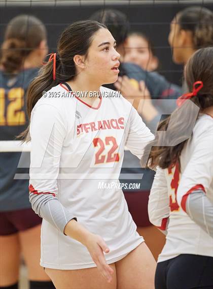 Thumbnail 3 in Clovis West @ St. Francis (CIF NorCal D2 Final) photogallery.