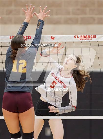Thumbnail 2 in Clovis West @ St. Francis (CIF NorCal D2 Final) photogallery.