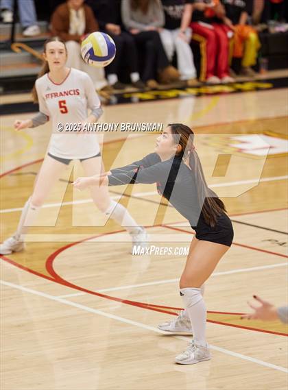 Thumbnail 1 in Clovis West @ St. Francis (CIF NorCal D2 Final) photogallery.