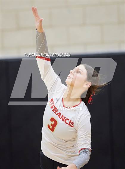 Thumbnail 2 in Clovis West @ St. Francis (CIF NorCal D2 Final) photogallery.