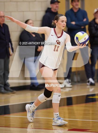 Thumbnail 1 in Clovis West @ St. Francis (CIF NorCal D2 Final) photogallery.