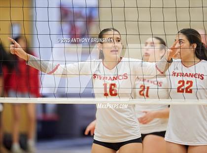 Thumbnail 2 in Clovis West @ St. Francis (CIF NorCal D2 Final) photogallery.