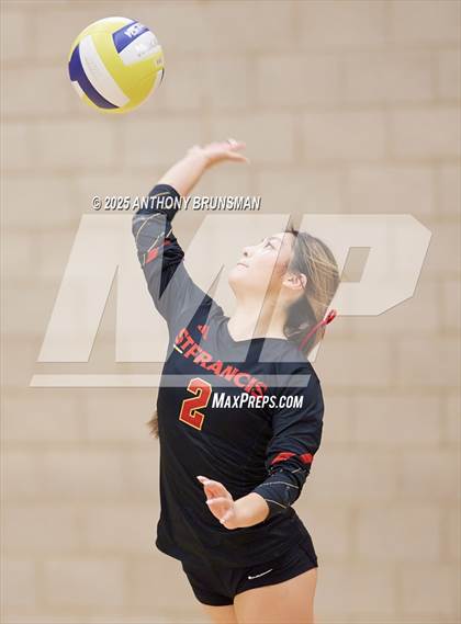 Thumbnail 2 in Clovis West @ St. Francis (CIF NorCal D2 Final) photogallery.