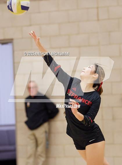 Thumbnail 3 in Clovis West @ St. Francis (CIF NorCal D2 Final) photogallery.