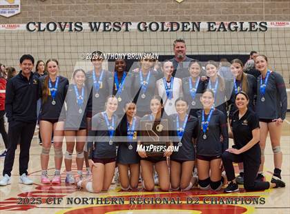 Thumbnail 3 in Clovis West @ St. Francis (CIF NorCal D2 Final) photogallery.