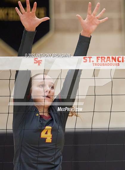 Thumbnail 2 in Clovis West @ St. Francis (CIF NorCal D2 Final) photogallery.