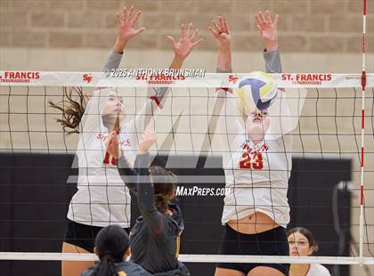 Thumbnail 3 in Clovis West @ St. Francis (CIF NorCal D2 Final) photogallery.