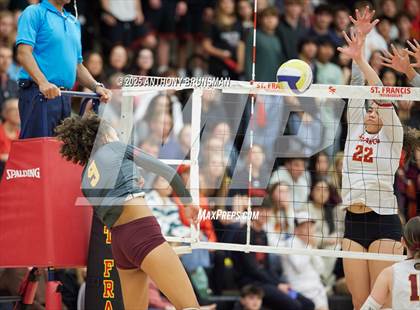 Thumbnail 3 in Clovis West @ St. Francis (CIF NorCal D2 Final) photogallery.