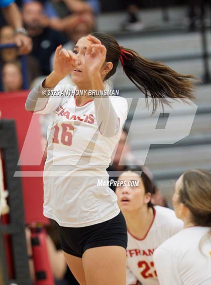 Thumbnail 3 in Clovis West @ St. Francis (CIF NorCal D2 Final) photogallery.