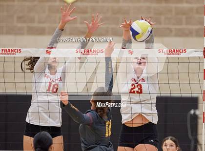 Thumbnail 2 in Clovis West @ St. Francis (CIF NorCal D2 Final) photogallery.
