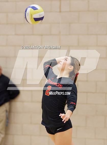 Thumbnail 2 in Clovis West @ St. Francis (CIF NorCal D2 Final) photogallery.