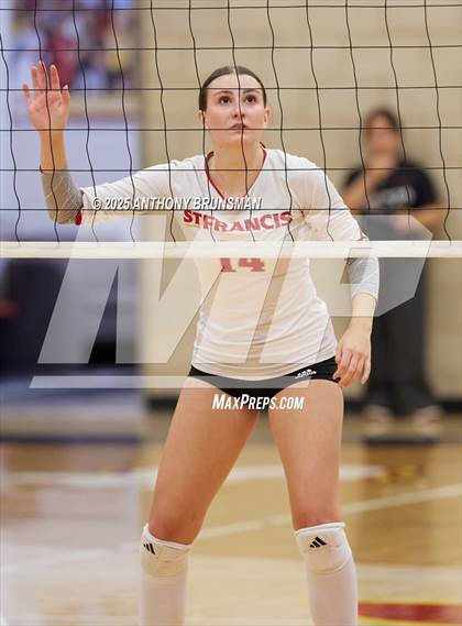 Thumbnail 1 in Clovis West @ St. Francis (CIF NorCal D2 Final) photogallery.