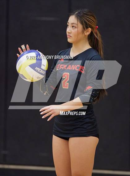 Thumbnail 2 in Clovis West @ St. Francis (CIF NorCal D2 Final) photogallery.