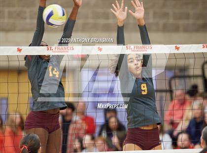 Thumbnail 1 in Clovis West @ St. Francis (CIF NorCal D2 Final) photogallery.
