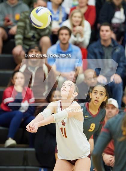 Thumbnail 2 in Clovis West @ St. Francis (CIF NorCal D2 Final) photogallery.