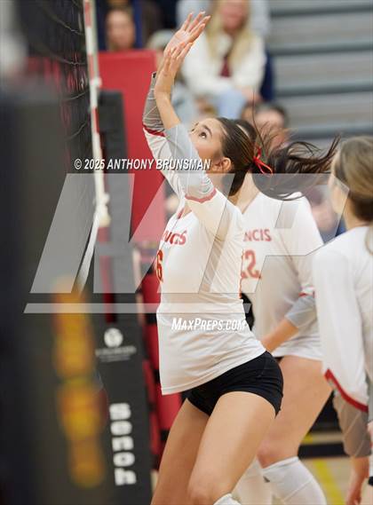 Thumbnail 3 in Clovis West @ St. Francis (CIF NorCal D2 Final) photogallery.