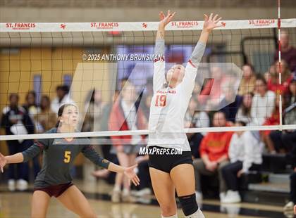 Thumbnail 2 in Clovis West @ St. Francis (CIF NorCal D2 Final) photogallery.