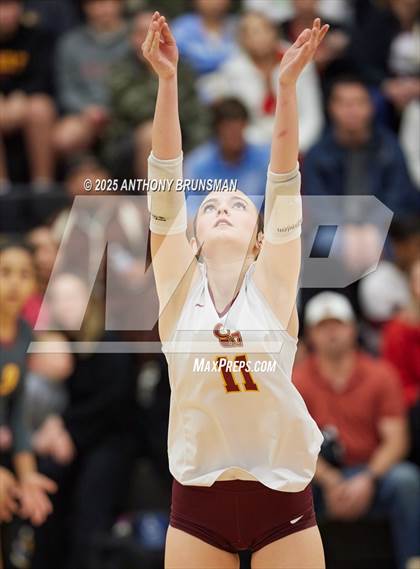 Thumbnail 3 in Clovis West @ St. Francis (CIF NorCal D2 Final) photogallery.