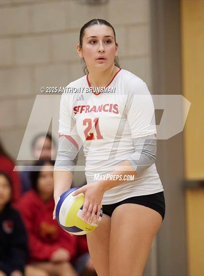 Thumbnail 3 in Clovis West @ St. Francis (CIF NorCal D2 Final) photogallery.