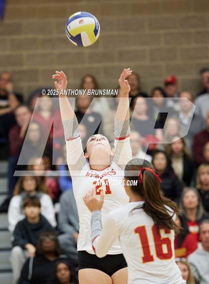 Thumbnail 1 in Clovis West @ St. Francis (CIF NorCal D2 Final) photogallery.