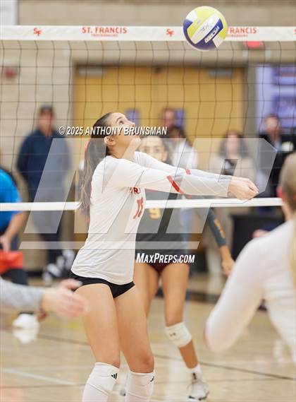 Thumbnail 3 in Clovis West @ St. Francis (CIF NorCal D2 Final) photogallery.