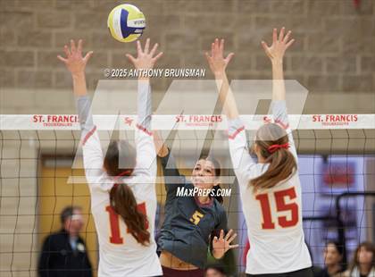 Thumbnail 1 in Clovis West @ St. Francis (CIF NorCal D2 Final) photogallery.