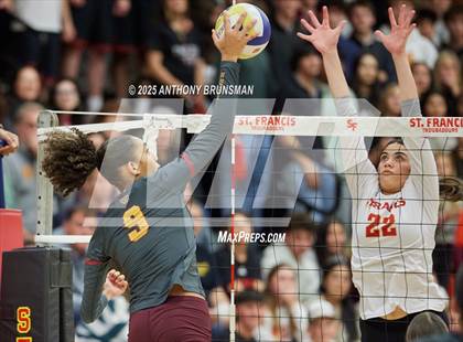 Thumbnail 3 in Clovis West @ St. Francis (CIF NorCal D2 Final) photogallery.