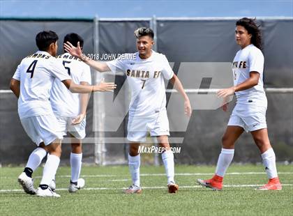 Thumbnail 3 in St. Michael's vs. Santa Fe photogallery.