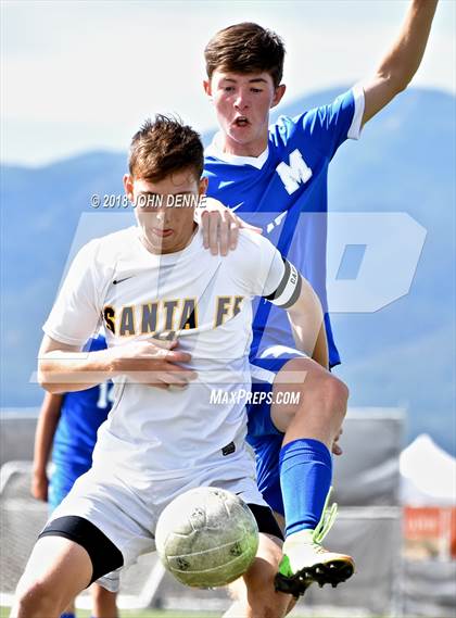 Thumbnail 2 in St. Michael's vs. Santa Fe photogallery.