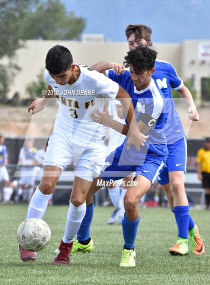 Thumbnail 2 in St. Michael's vs. Santa Fe photogallery.