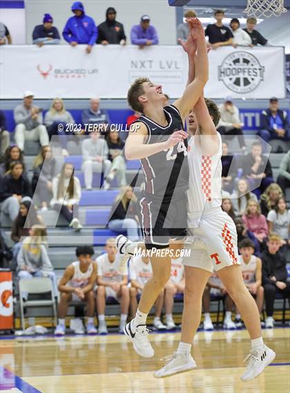 Thumbnail 3 in Lone Peak vs. Timpview (5 for the Fight National Hoopfest) photogallery.